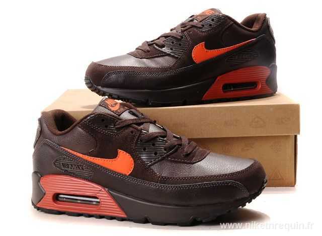 Nike Air Max 90 chaussures oranges (1)